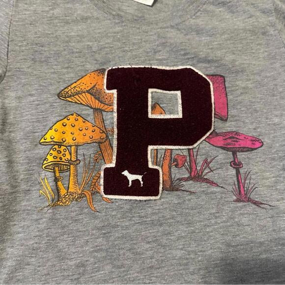 Y2K Victoria's Secret PINK SHORT SLEEVE PERFECT T-SHIRT - Picture 2 of 3